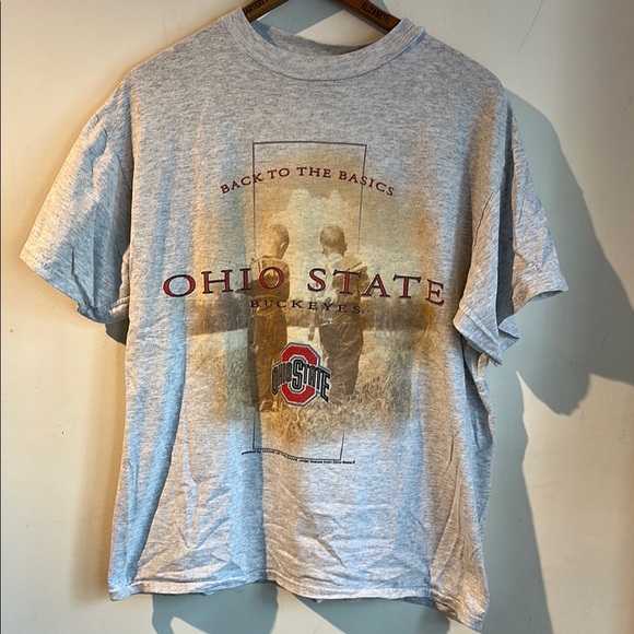 Tultex Other - Vintage Ohio State Buckeyes Gray Single Stitch T-Shirt